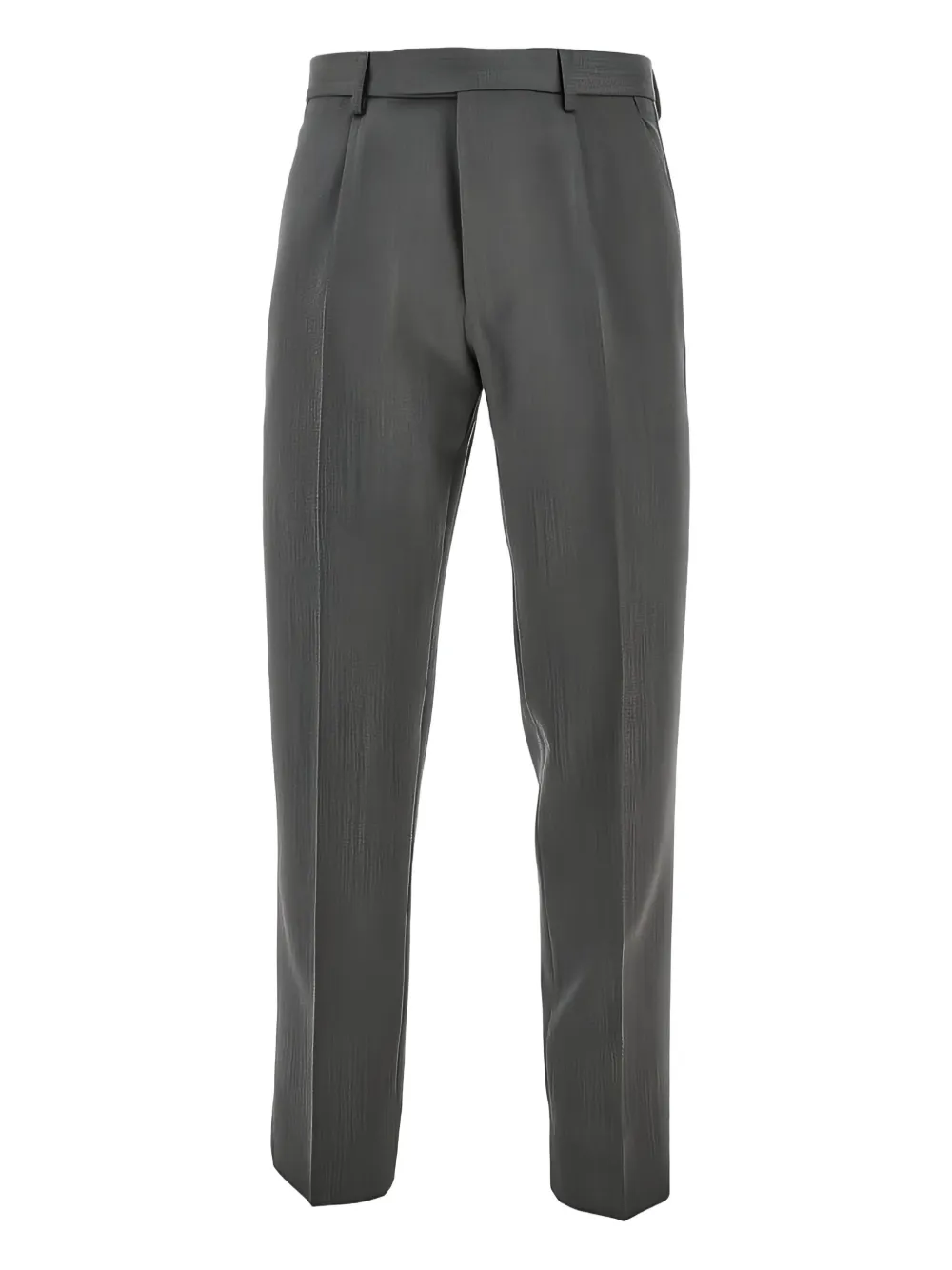 Zegna pleated-front tailored trousers | Grey | Image 1