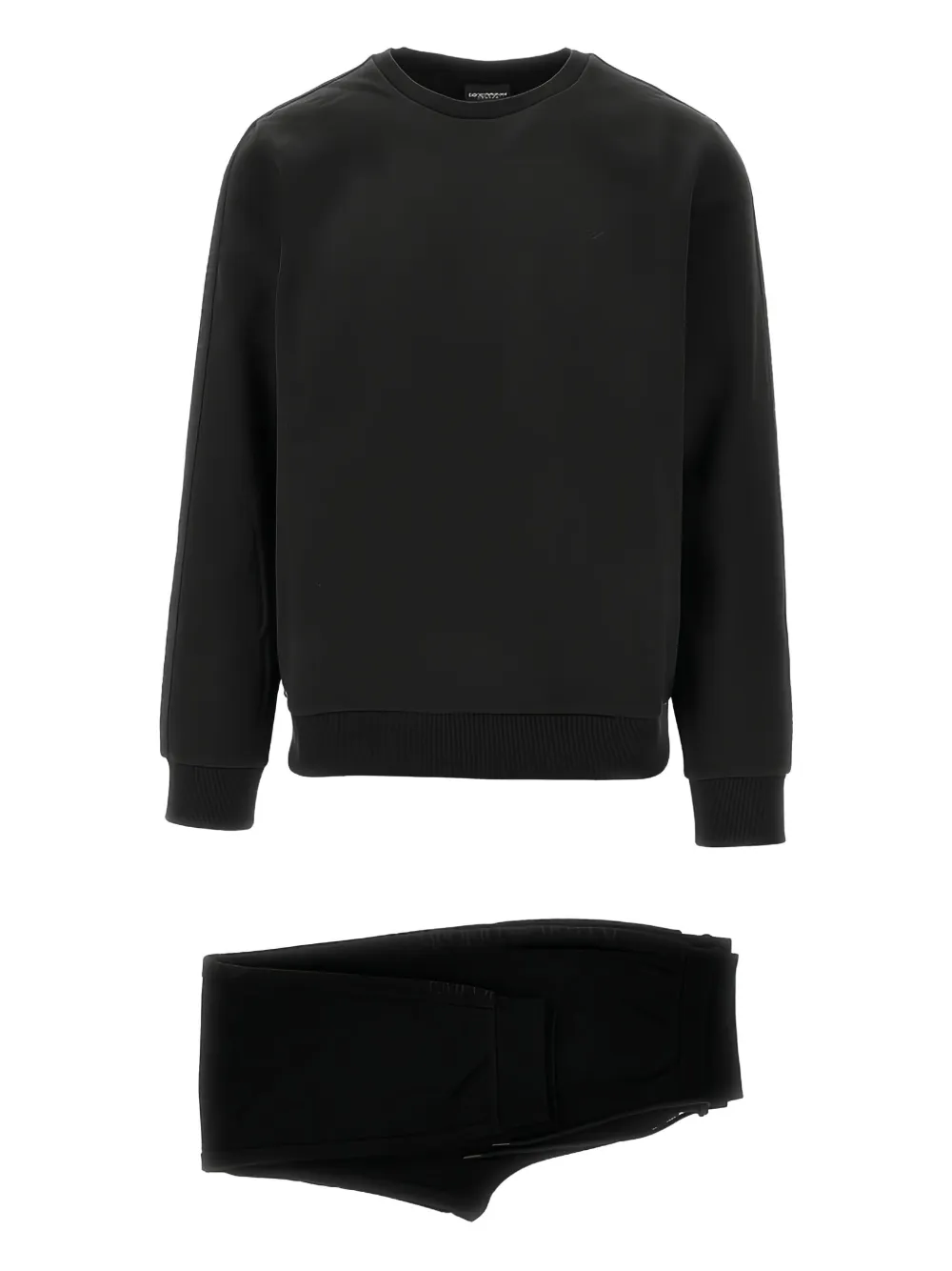 Ea7 Emporio Armani Trainingspak met logo-detail Zwart