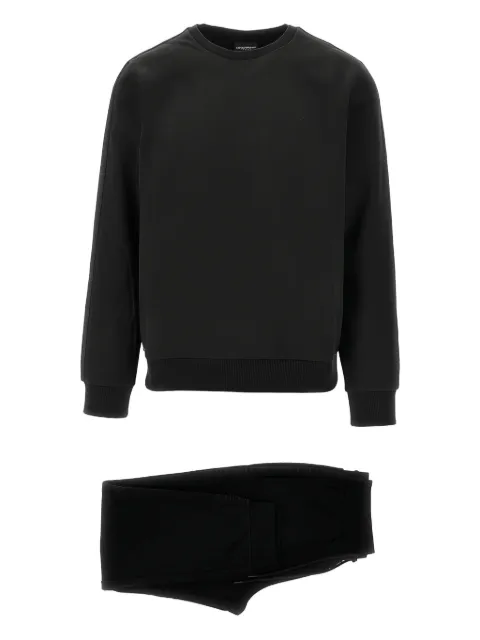 Ea7 Emporio Armani logo-detail track pants set