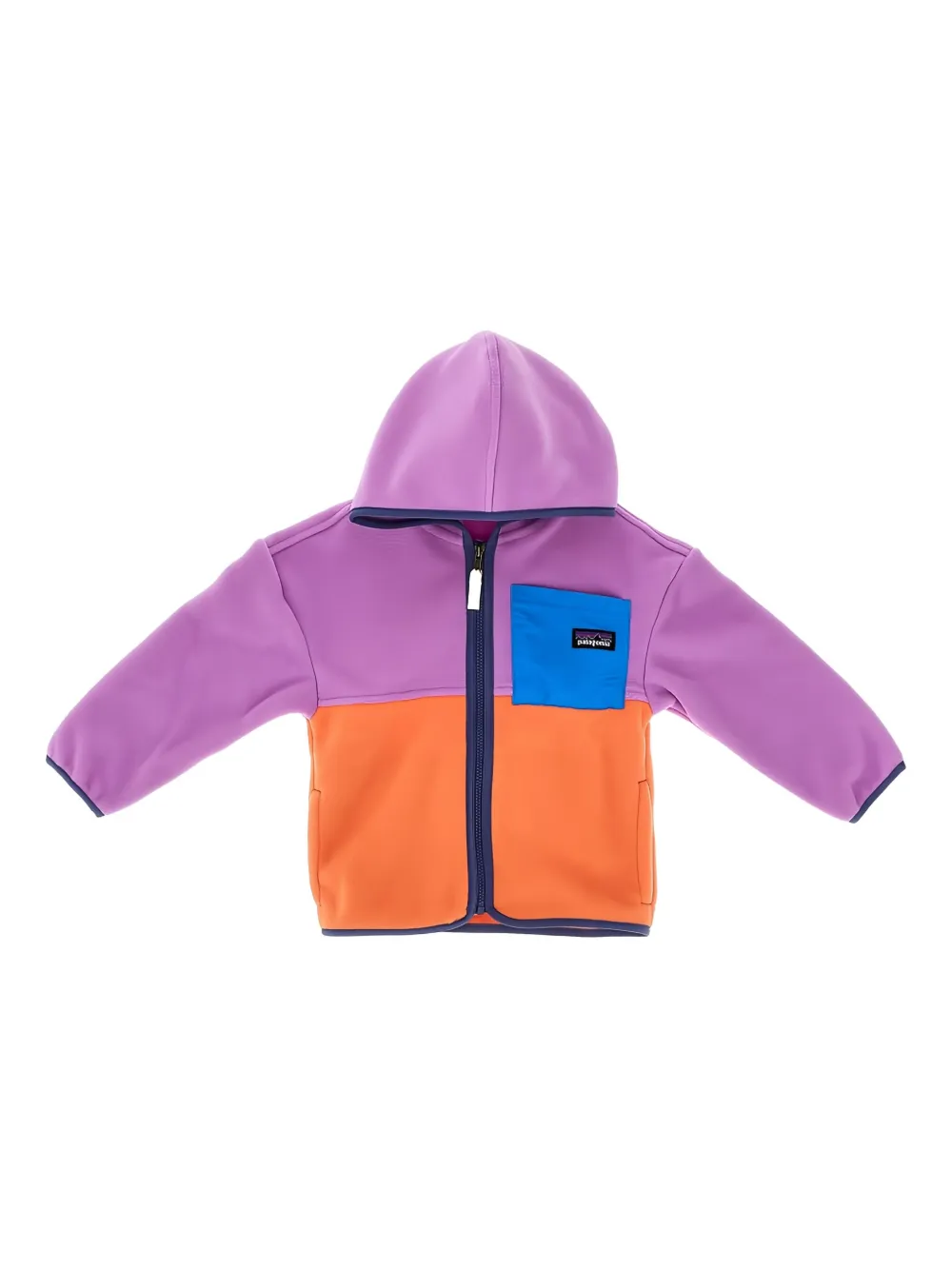 Patagonia Synchilla colour-block hoodie | Purple | Image 1