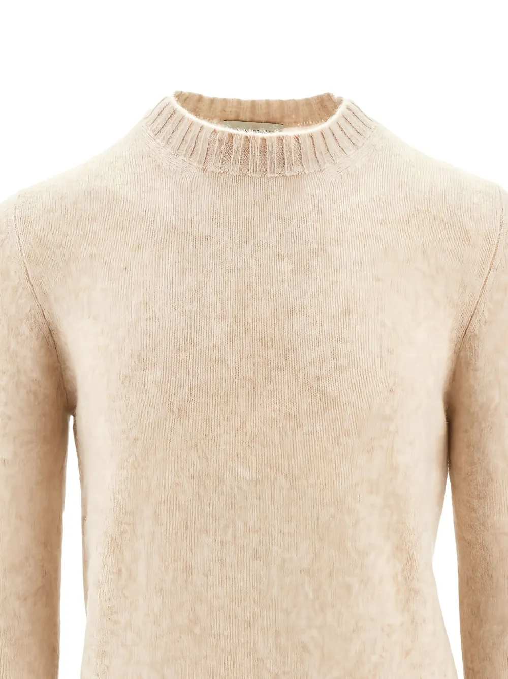 Piacenza Cashmere Geribbelde sweater - Beige