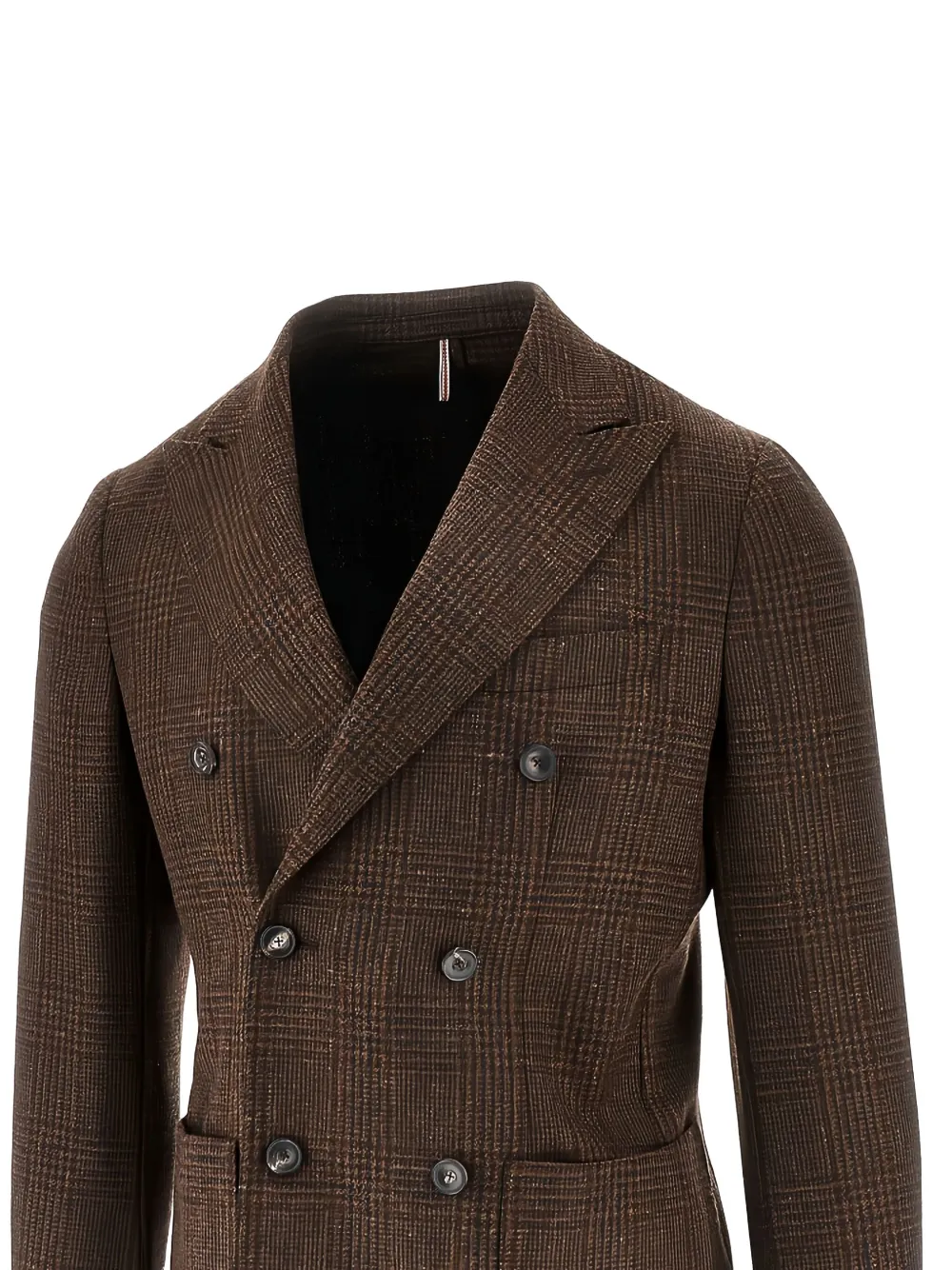 Santaniello double-breasted check jacket | Sacos | Image 2