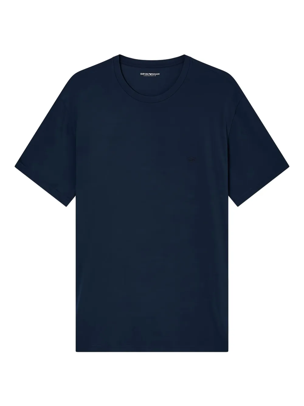 Ea7 Emporio Armani logo T-shirt - Blu