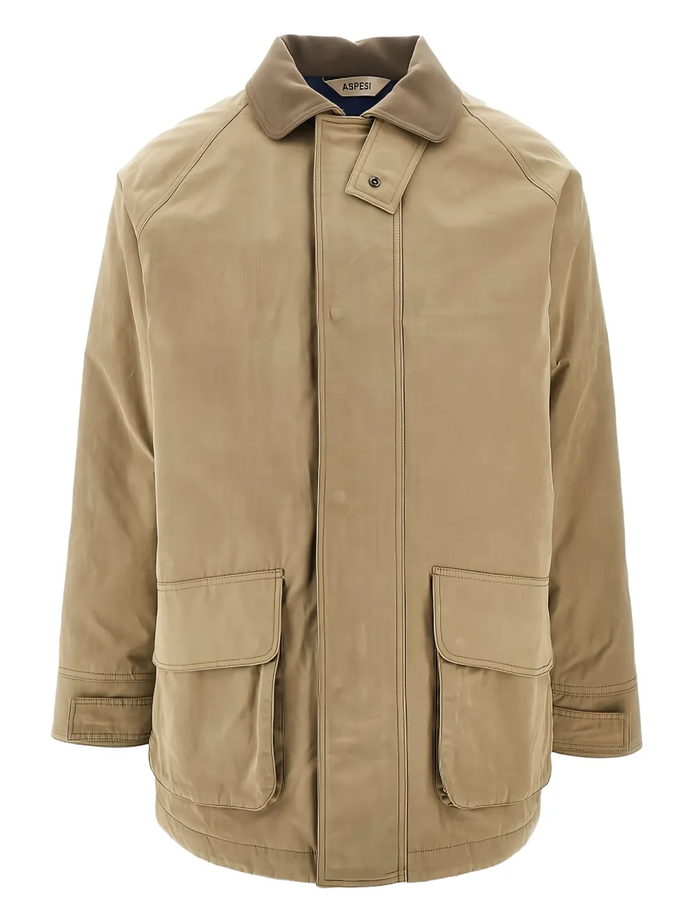 ASPESI Scha pocket caban coat | Neutrals | Image 1