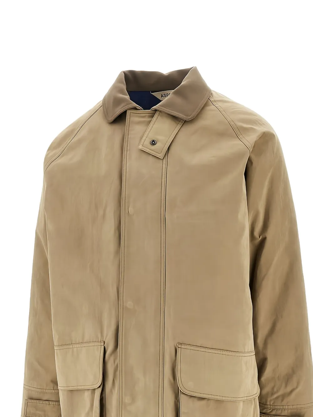 ASPESI Scha pocket caban coat | Single Breasted Coats | Image 2