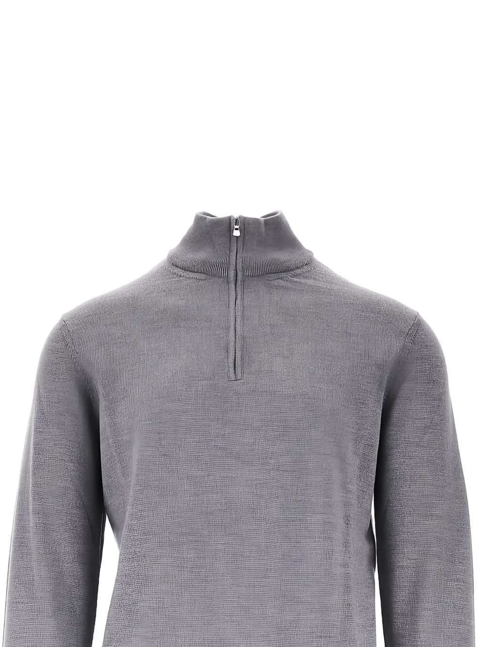 THE M zip sweater | Knitted Sweaters | Image 2