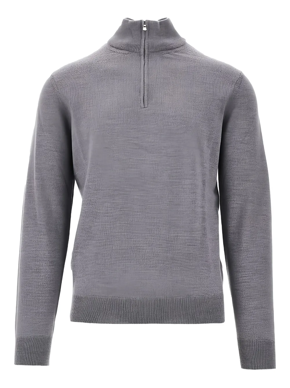 THE M zip sweater | Grey | Image 1