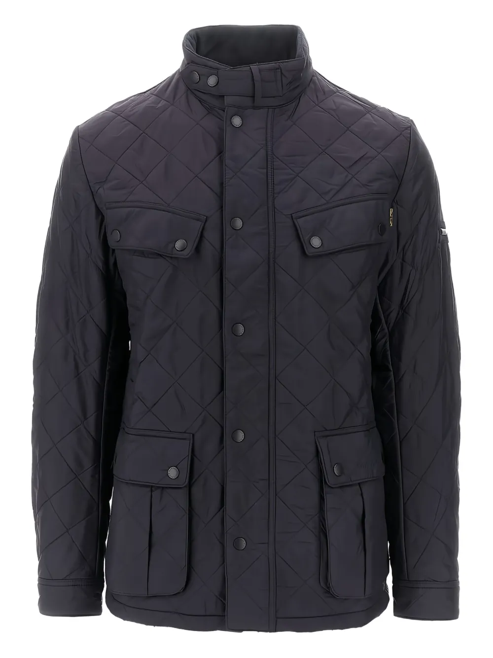 Barbour International Ariel Polarquilt button fastening jacket | Blue | Image 1
