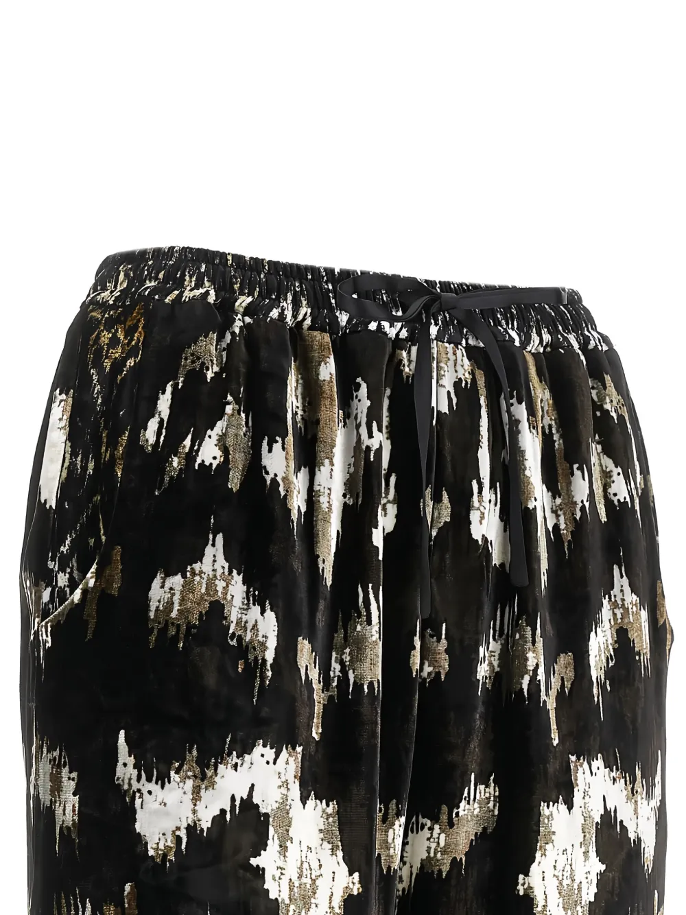 Pierre-Louis Mascia Kanada Ikat broek - Zwart