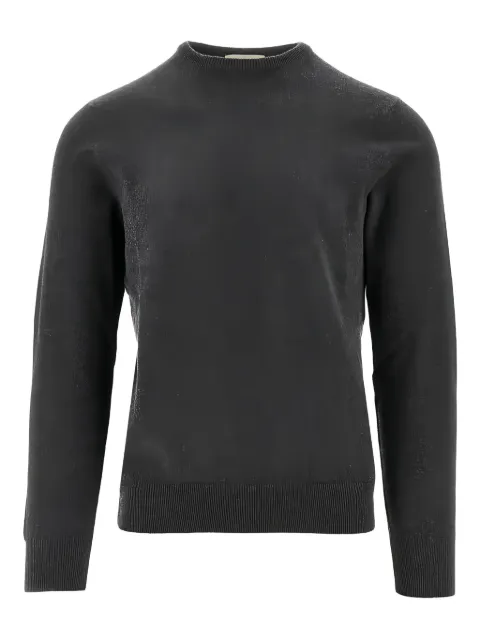 Piacenza 1733 suéter con ribete de canalé