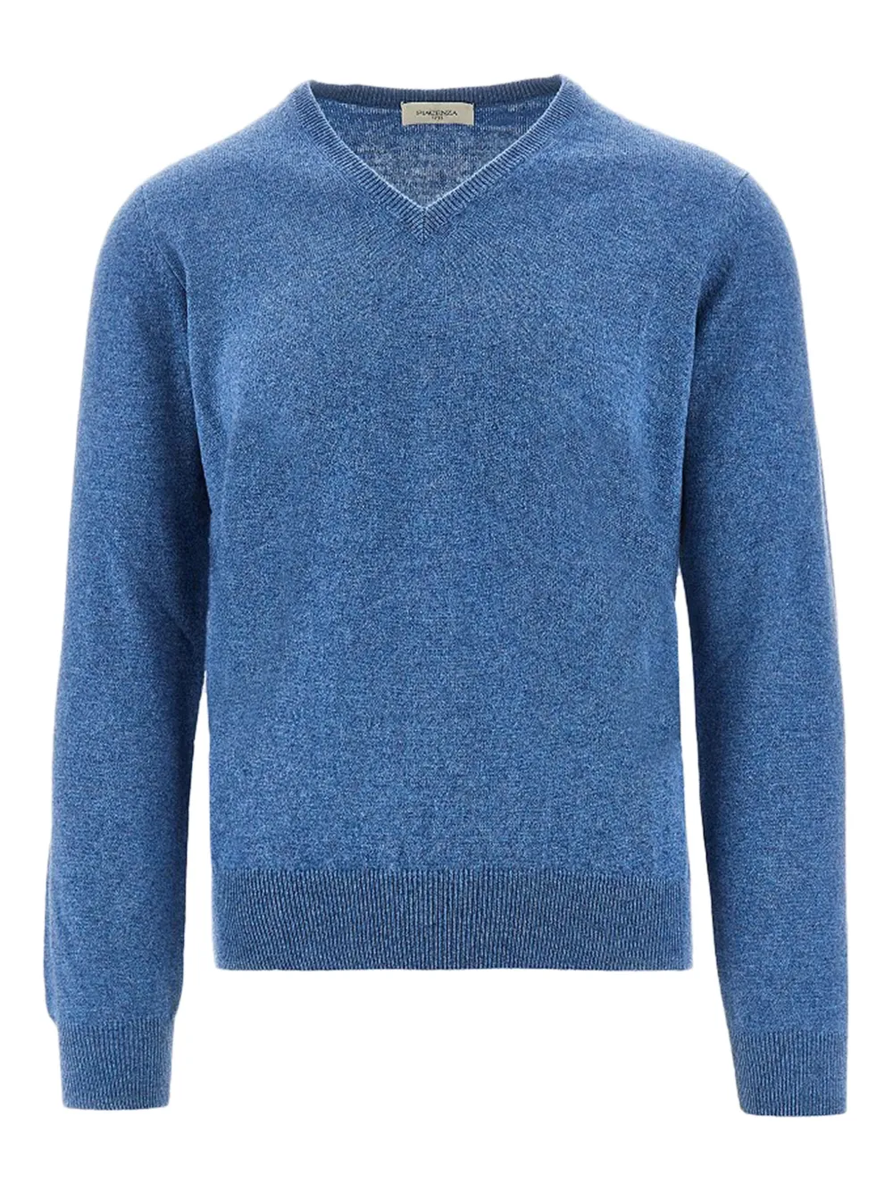 Piacenza Cashmere suéter con cuello en V | azul | Image 1