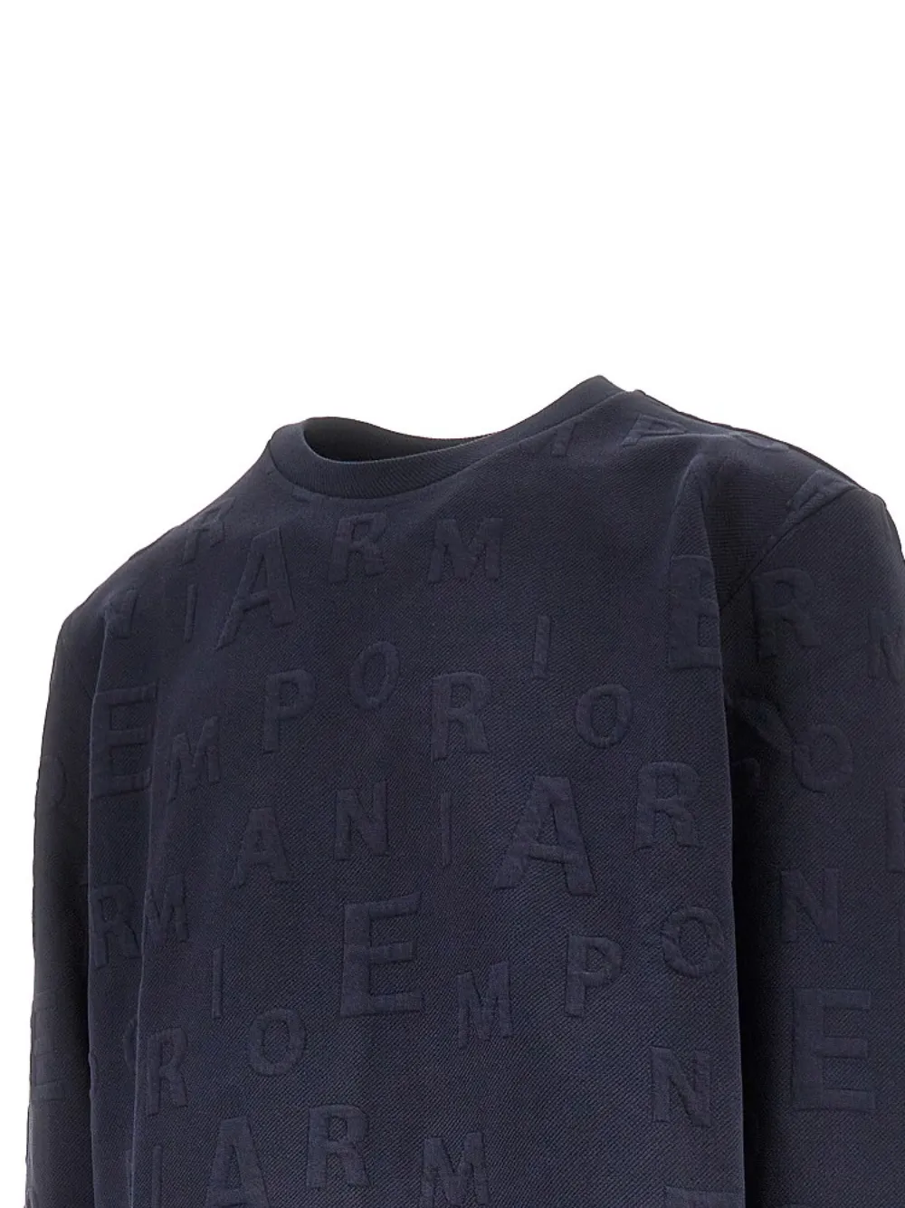 Ea7 Emporio Armani Trainingspak met logo-reli&euml;f - Blauw