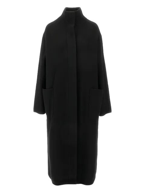 Emporio Armani turtleneck pocket long coat