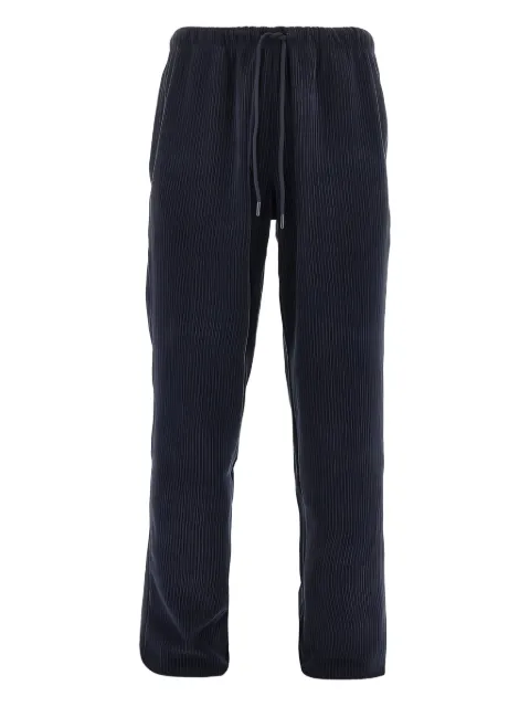 Ea7 Emporio Armani pantalon de jogging en velours côtelé