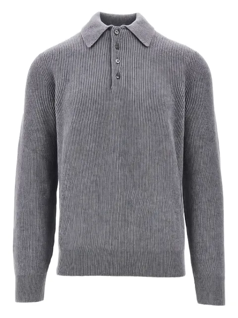 Piacenza 1733 playera tipo polo tejida de canalé