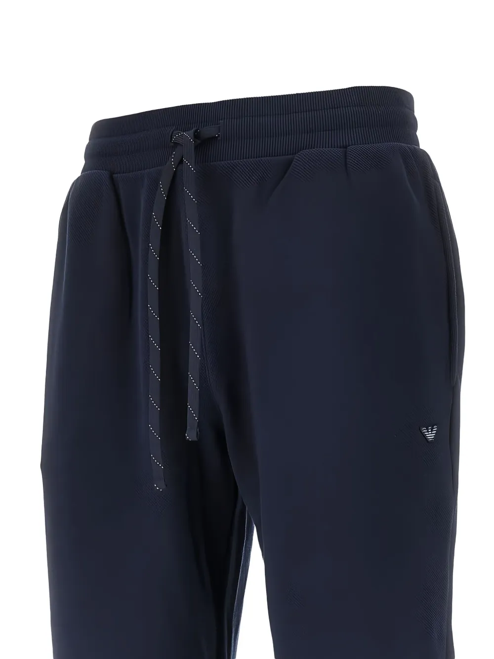 Ea7 Emporio Armani Trainingsbroek met trekkoord - Blauw