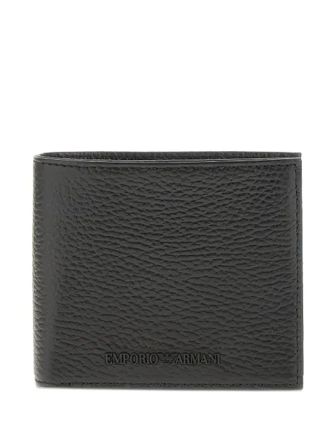 Emporio Armani textured wallet