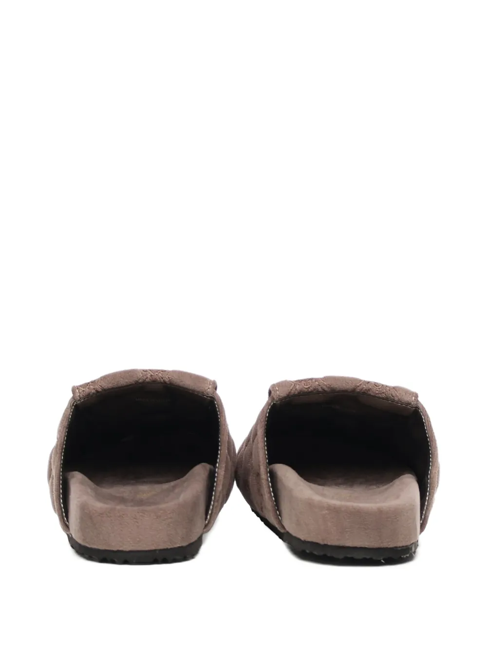 V73 Keira Slipper With Logo In Brown