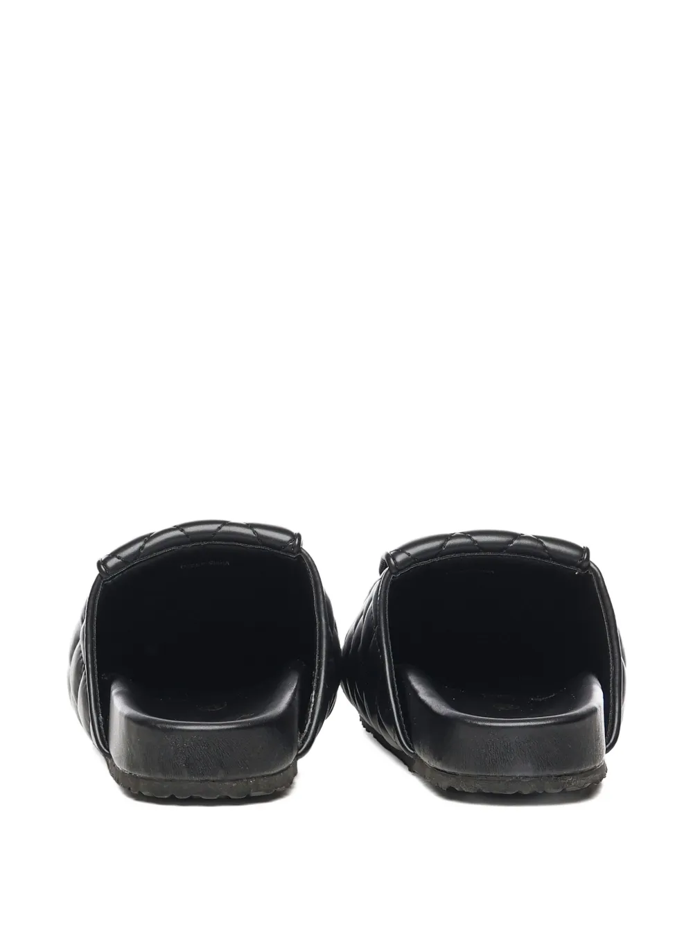  V°73 Keira Quilted Mules - Black 