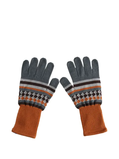 ASICS Aquifolia striped-detail gloves