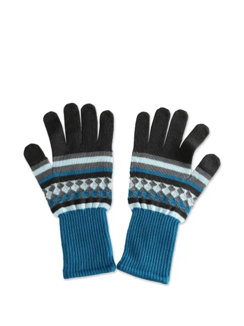 ASICS Aquifolia striped-detail gloves