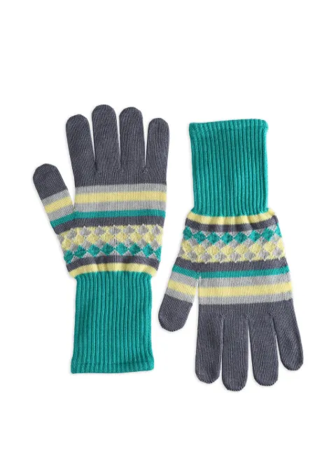 ASICS Aquifolia striped-detail gloves