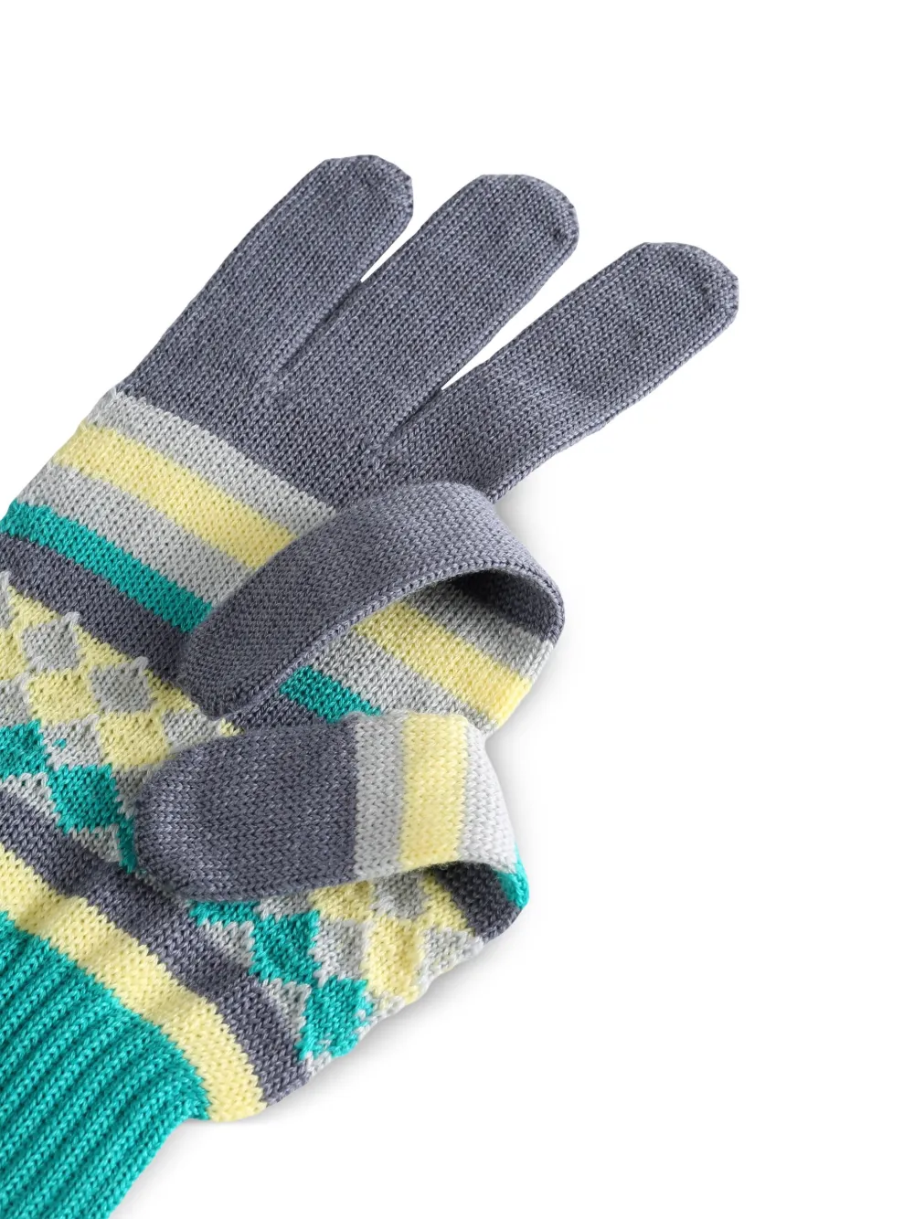 ASICS Aquifolia handschoenen met gestreept detail Grijs