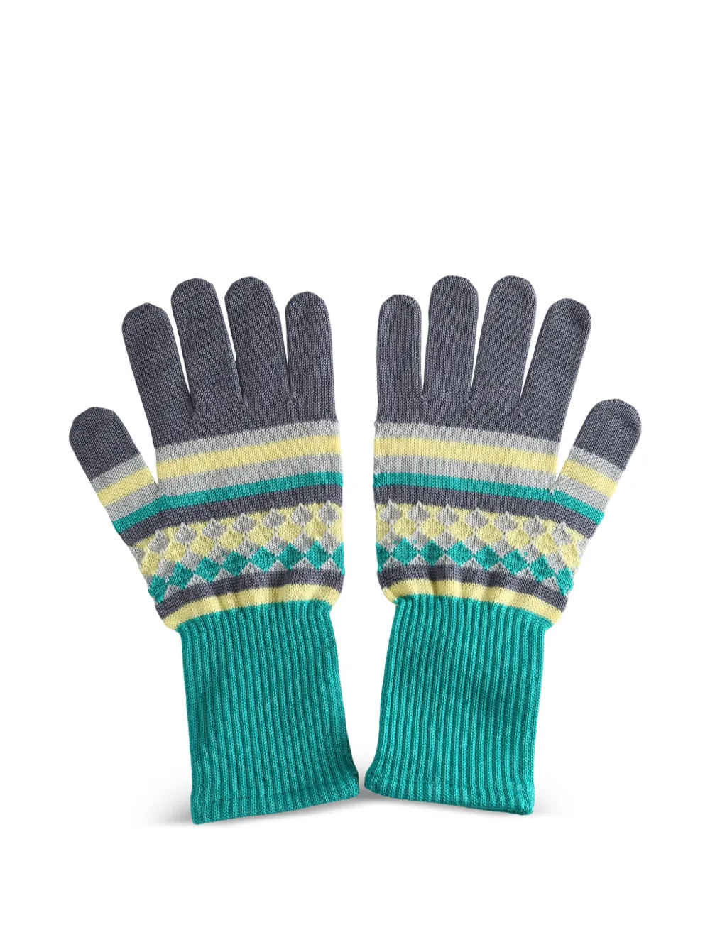 ASICS guantes Aquifolia a rayas | Hombre | Image 2