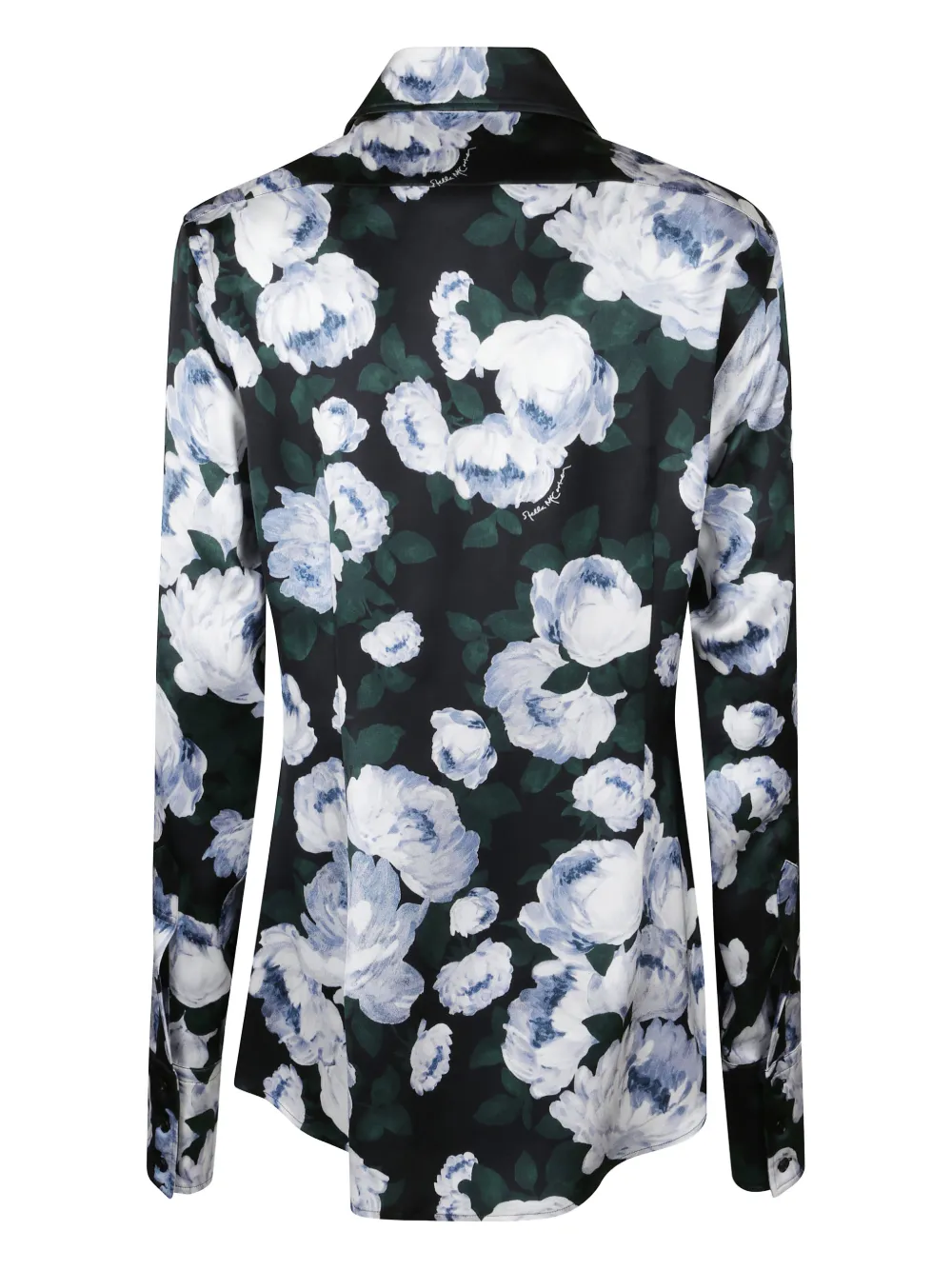 Stella McCartney floral-print shirt - Zwart