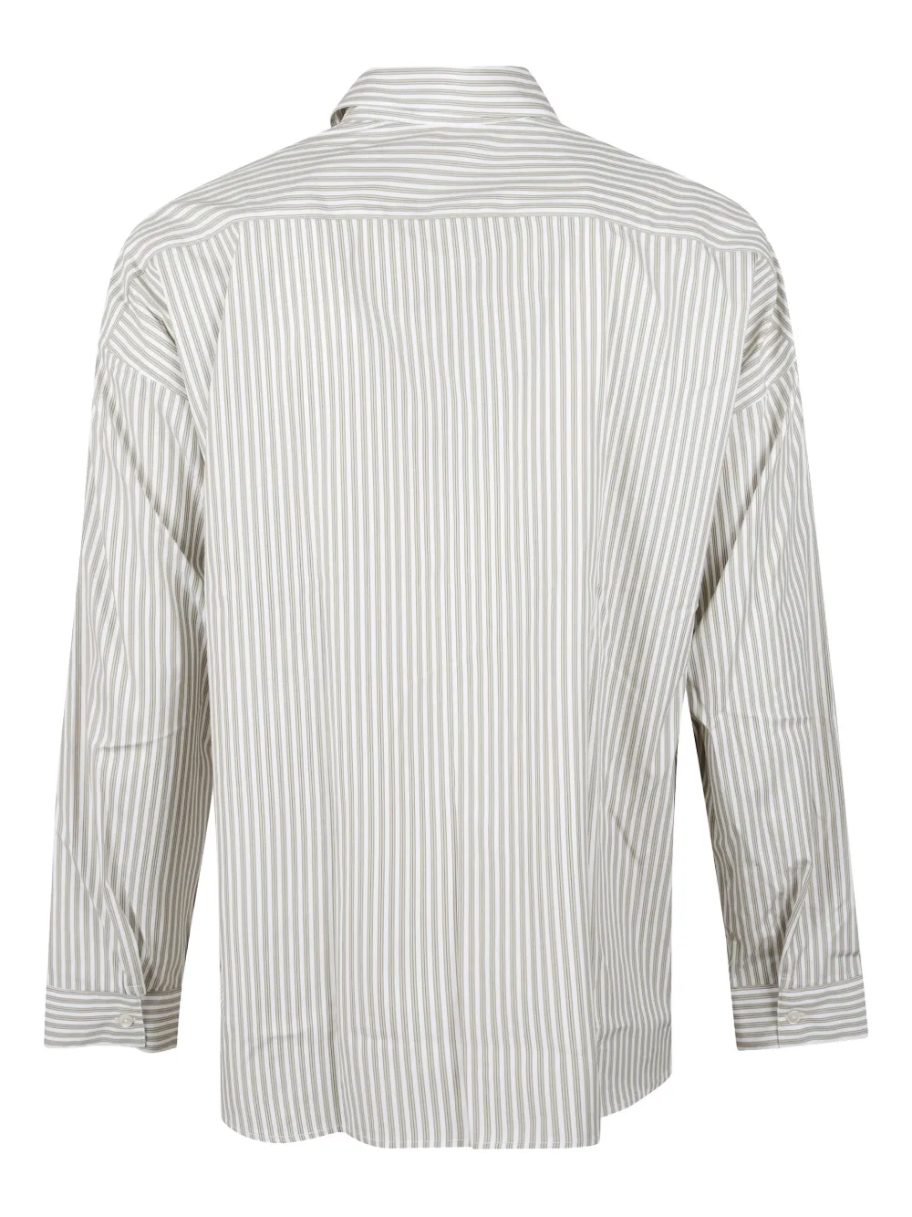 Sunflower striped cotton shirt - Wit