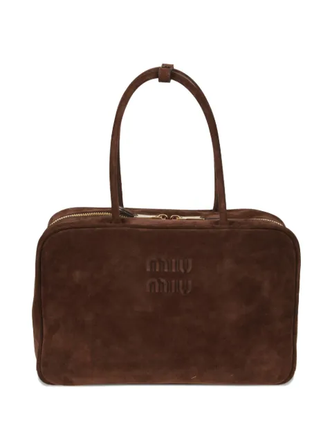Miu Miu Beau suede shoulder bag