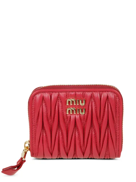 Miu Miu quilted wallet