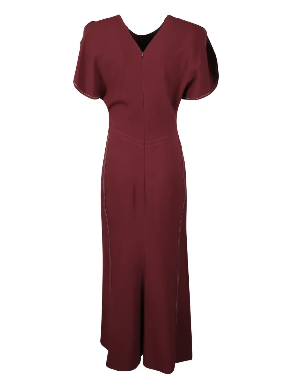 dresses of victoria beckham Victoria Beckham slips into slinky hooded dress for lunch in Paris