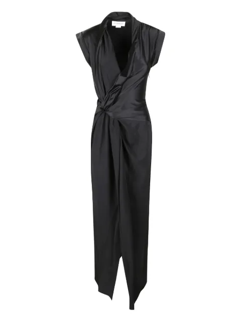 Victoria Beckham robe mi-longue à design asymétrique