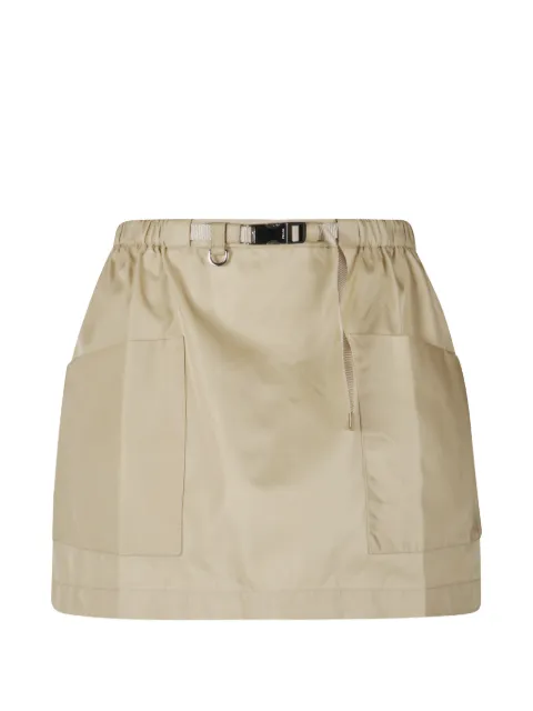 Prada front-pocket mini skirt