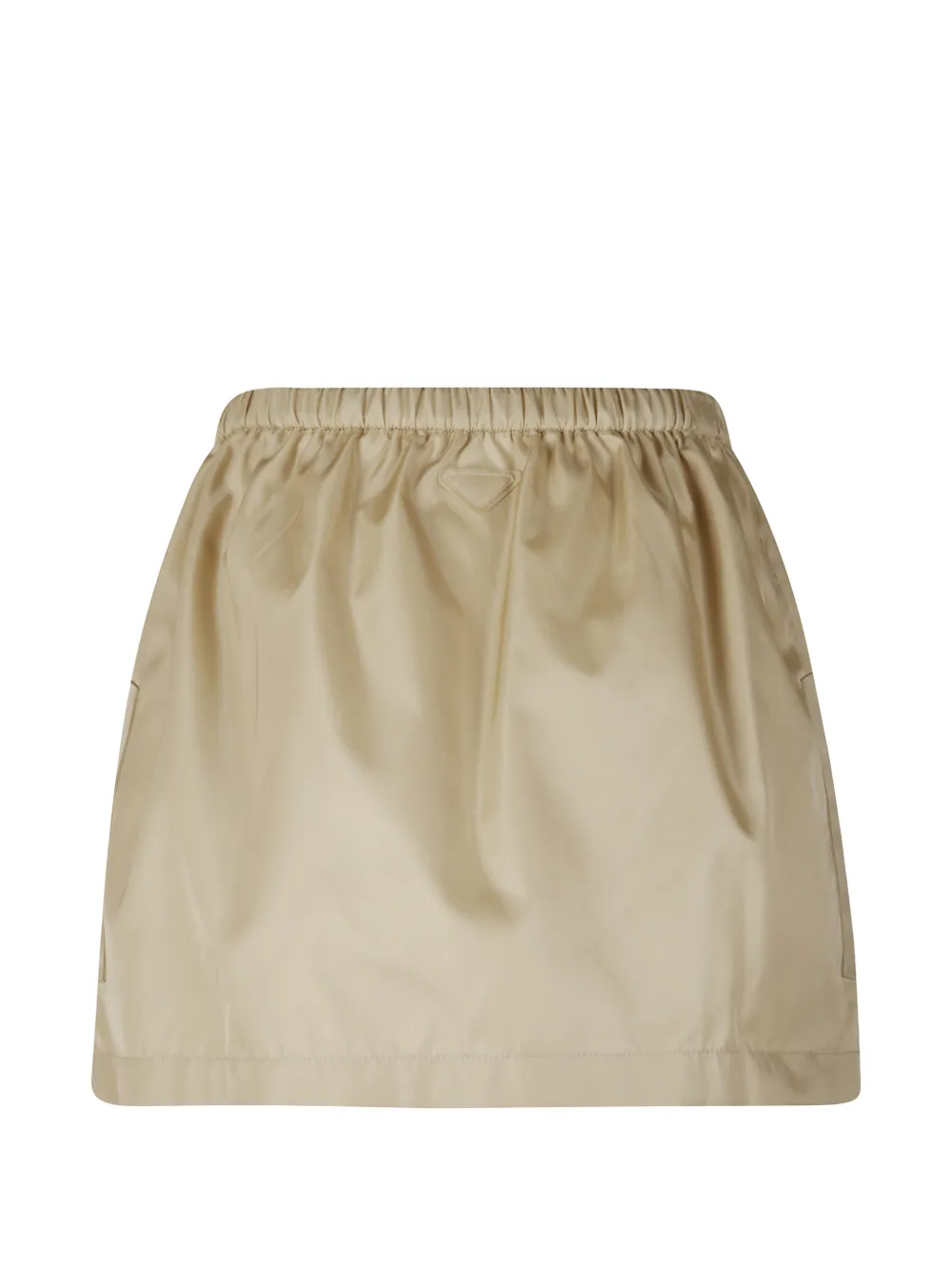 Prada front-pocket mini skirt - Beige