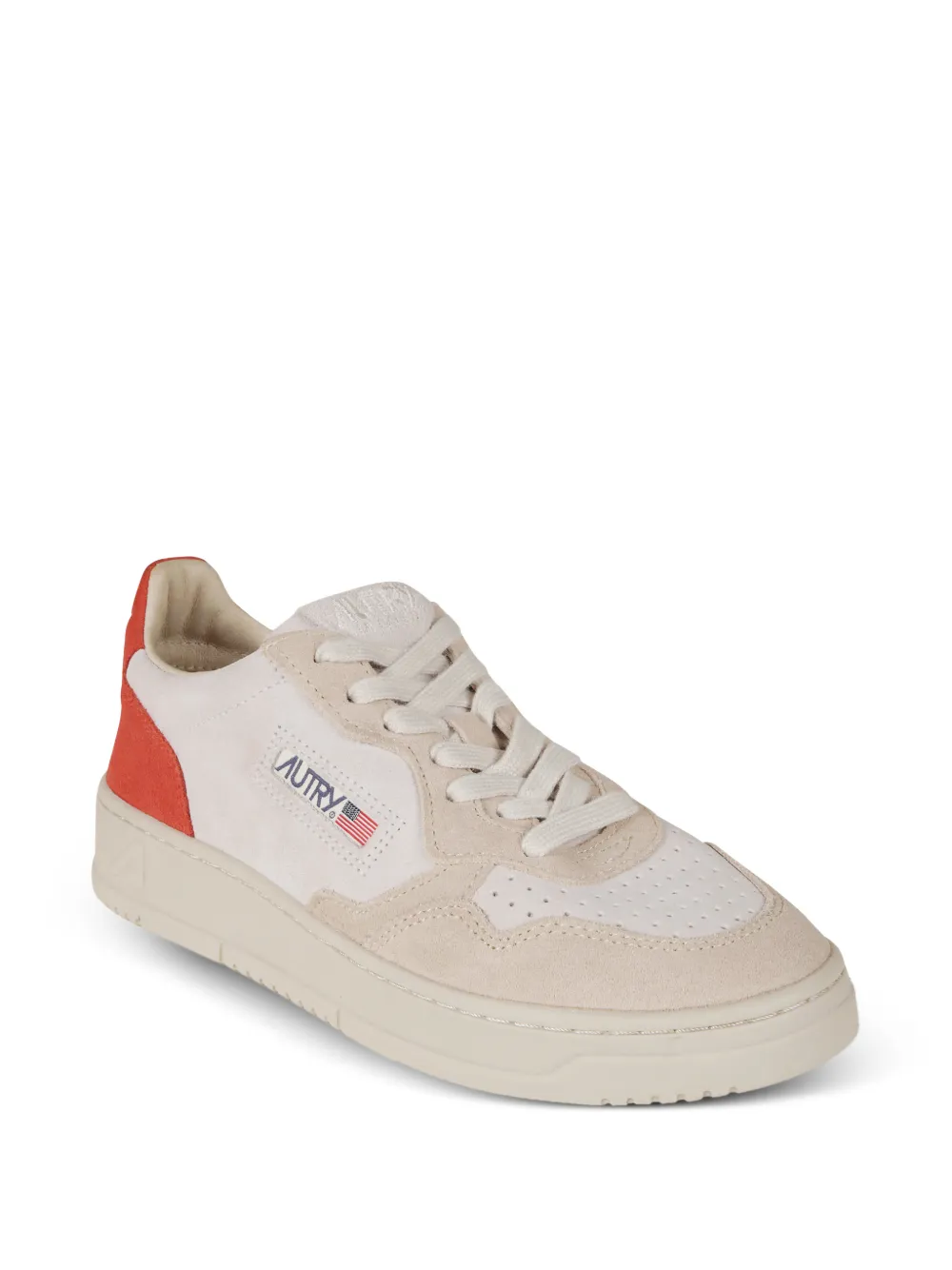 Autry Geperforeerde sneakers Beige