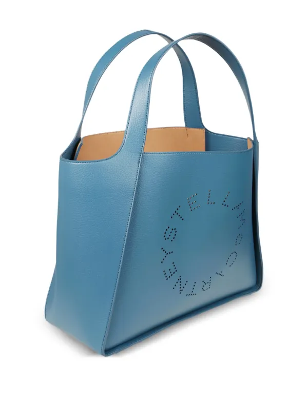 Stella McCartney ロゴ ハンドバッグ | ブルー | FARFETCH JP
