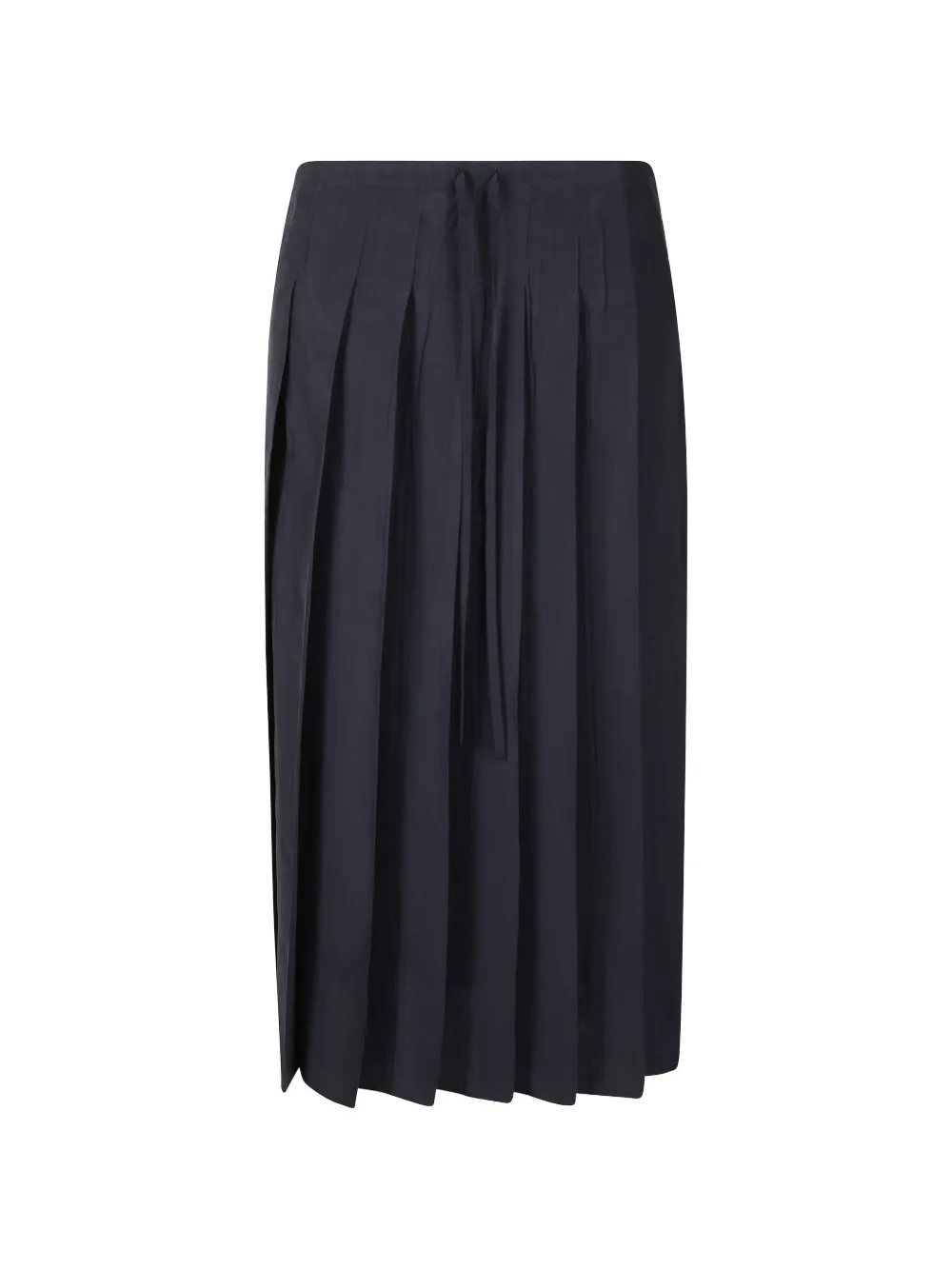 Prada pleated midi skirt - Blu