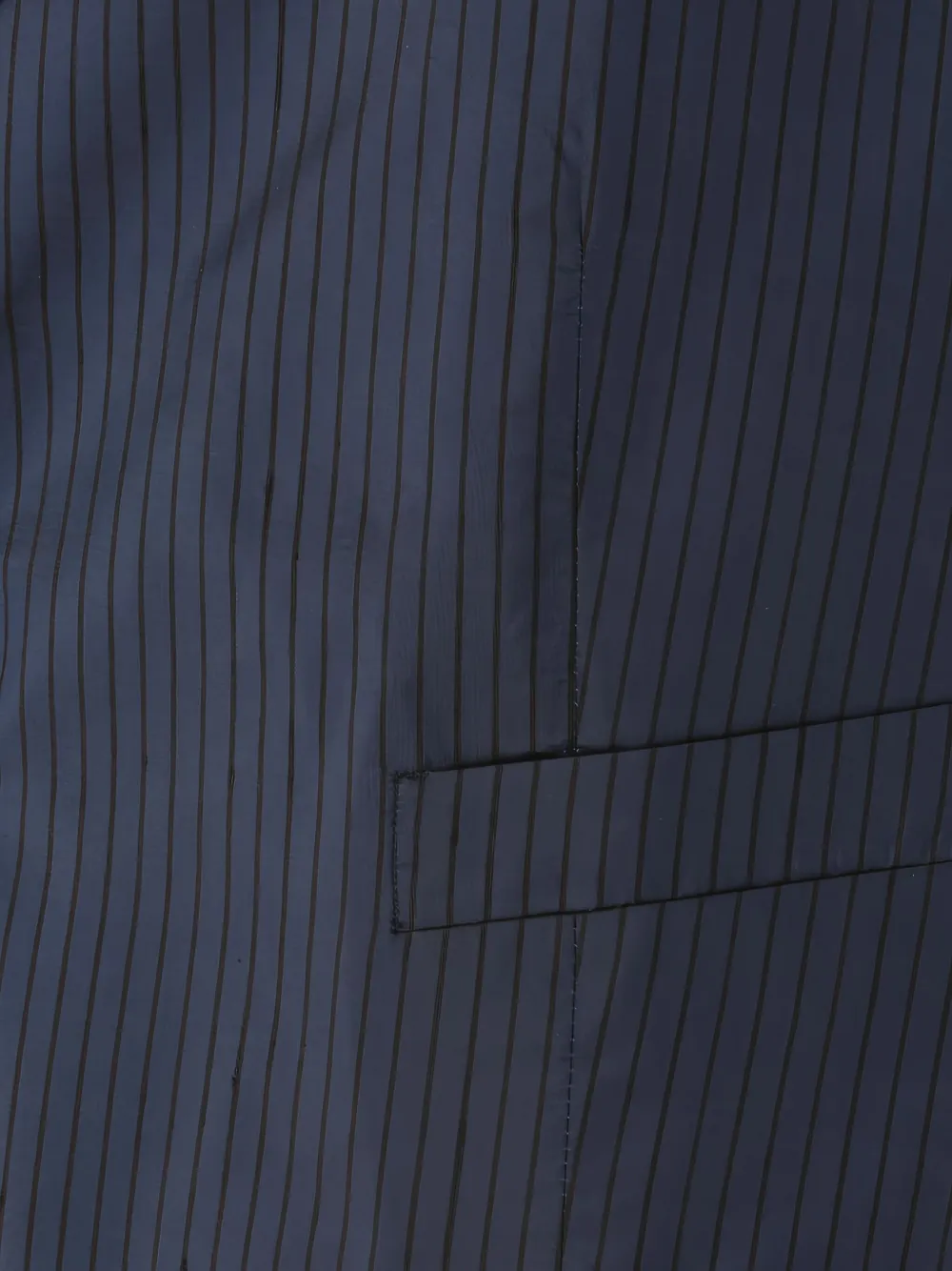  Romeo Gigli Pre-owned Gilet Monopetto A Righe Anni '90 - Blu 