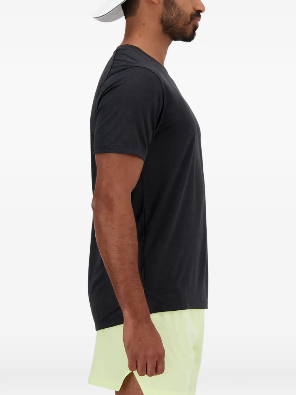 New Balance T-shirt met logodetail Zwart
