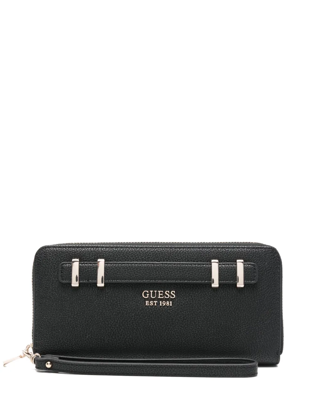 GUESS USA レザー財布 - ブラック GUESS USA レザー財布 - ブラック