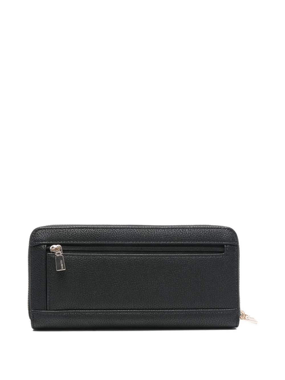 GUESS USA hardware leather wallet - Zwart