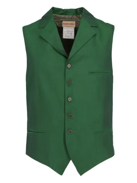 Romeo Gigli Pre-Owned 1997 single-breasted waistcoat