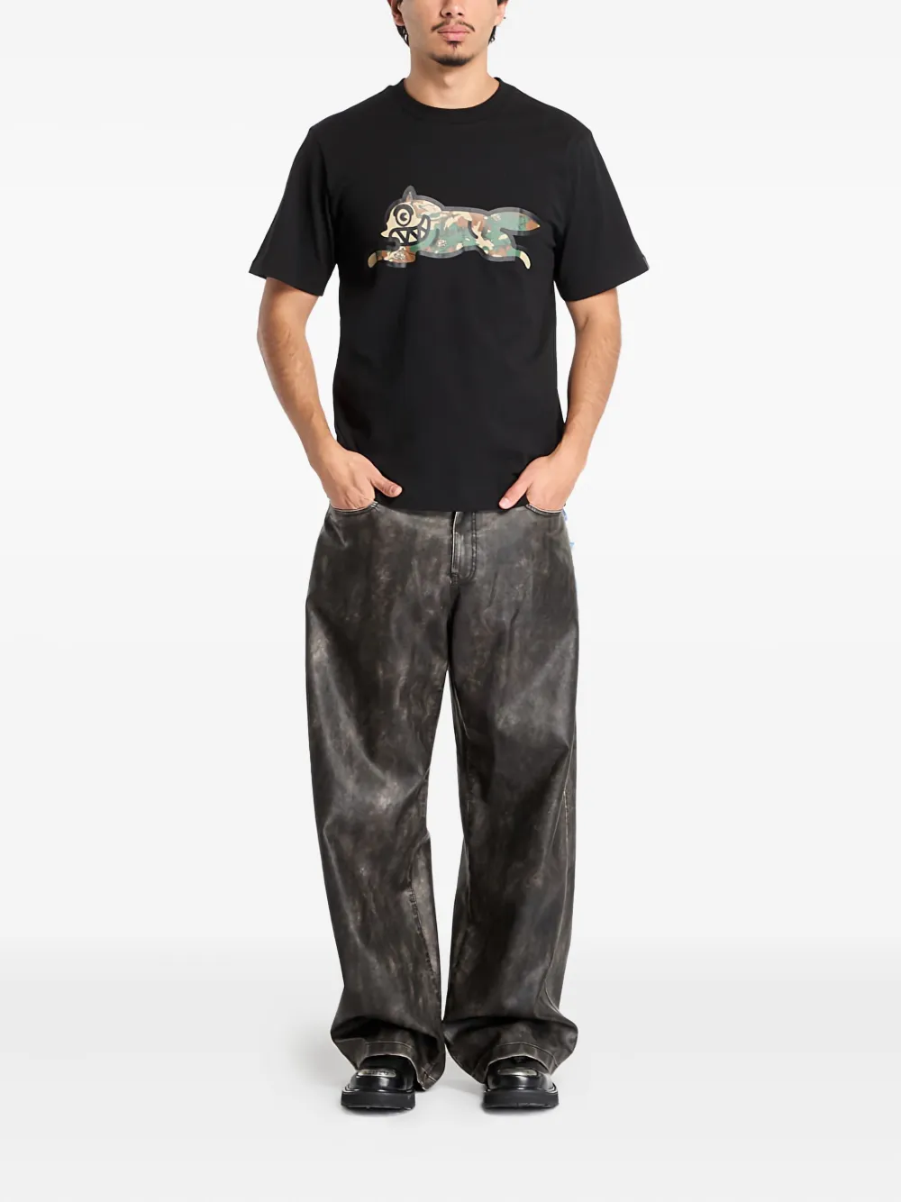 ICECREAM Woodland Camo Running Dog Tシャツ | Tシャツ | Image 2