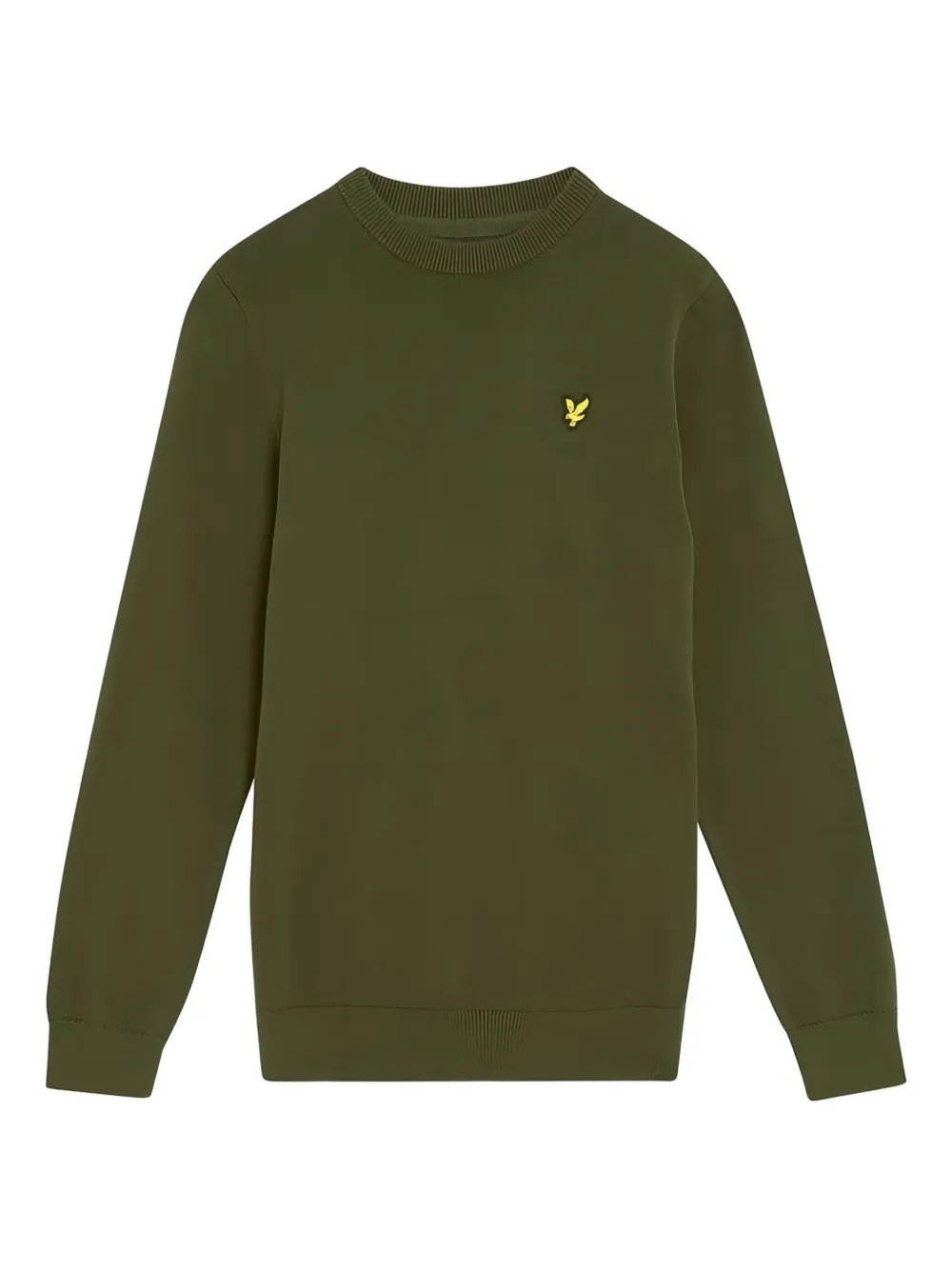 Lyle & Scott Kids' Long-sleeve Sweater In Green