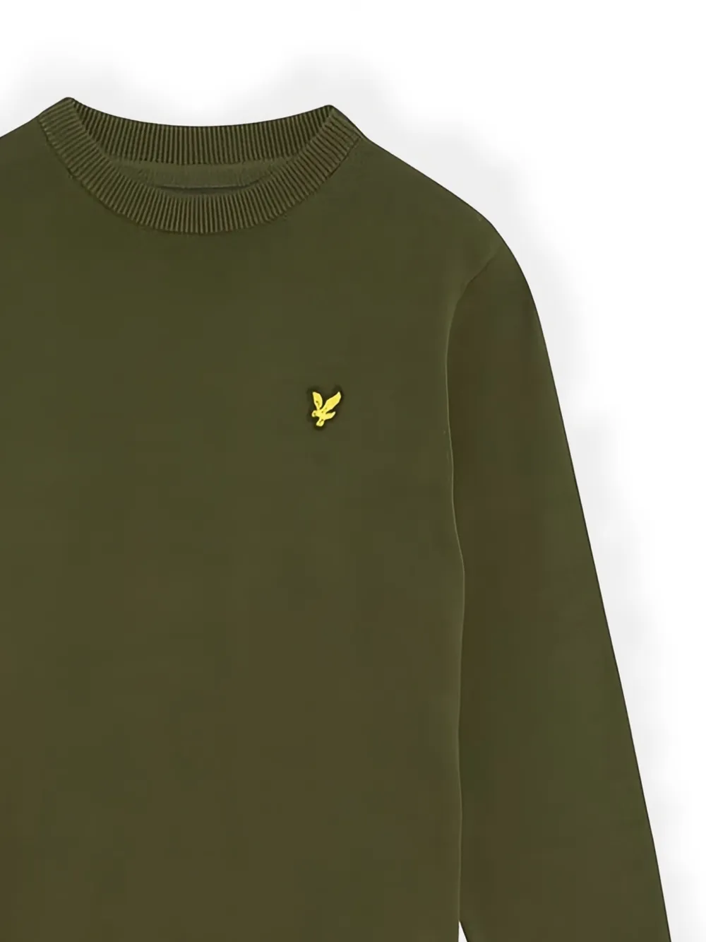 Lyle & Scott Long-sleeve Sweater In Green