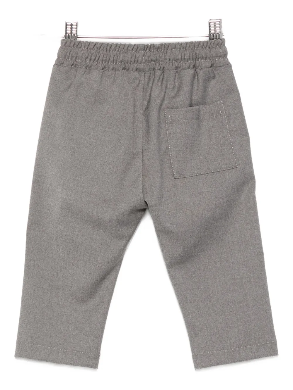 Le Bebé Enfant Elasticated-waistband Trousers In Gray