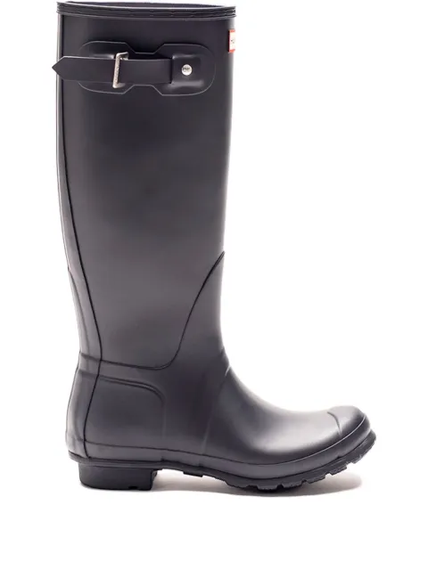 Hunter logo-appliqué boots