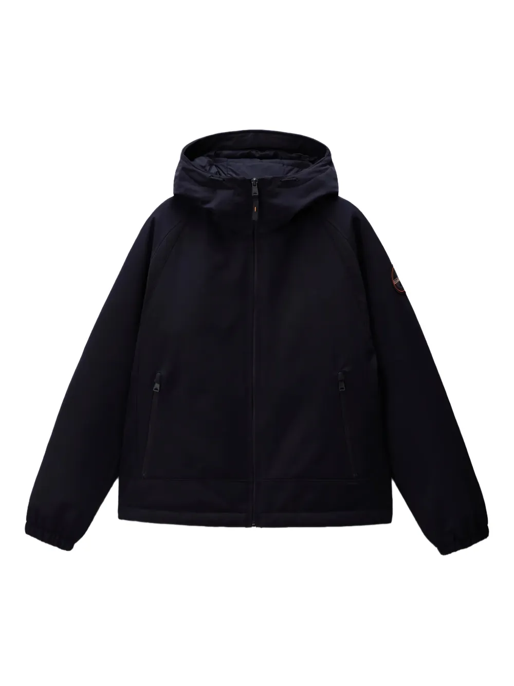 Napapijri hooded zip jacket | Black | Image 1